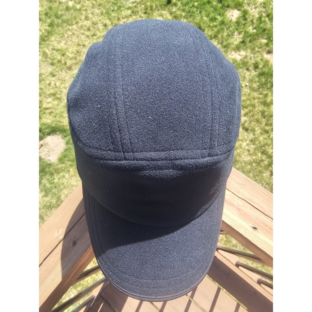 Galyans Windstopper Fleece Trapper Hiking Hat Black Earflap Womens One Size - Picture 6 of 9
